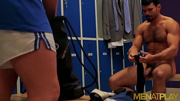 MENATPLAY Gabriel Lunna And Jean Franko Fuck In Lockeroom