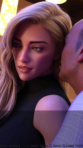 Iconic moment from &quot;A Perfect Marriage - v0.7.4b - Anna let Marvin lick her pussy and suck her boobs&quot;