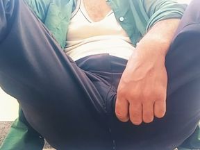 7 Inch big size old man mastrubation