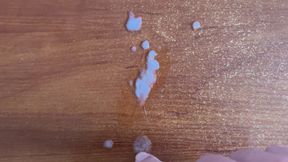 Just came and now I'm playing with my cum