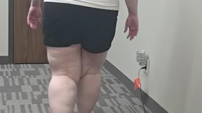 In Office Leg Crossing BBW