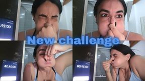 New breathing challenge + extremely puffed-out cheeks
