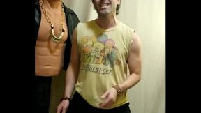 Dancefloor defense from sexy amateur pornstar Max Shenanigans