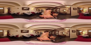 VR PORN - Public Sex with Two Babes in Caffe