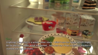 Stepson step into stepmom's room when she changes cloth