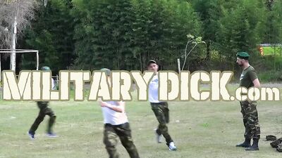 Pale young jock swallows a hard cock and gets drilled