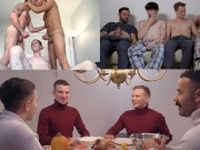 Athletic Step Fathers Shower Their Step-Sons With Love - Twink Trade