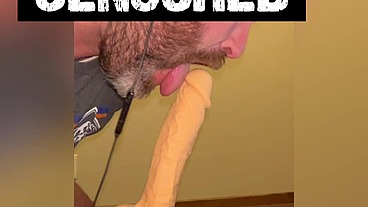 Anal Steve loves his own precum and cum especially off a realistic cock dildo!!