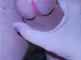Eating Her Snatch Out and Getting His Face All Over Pornhub!