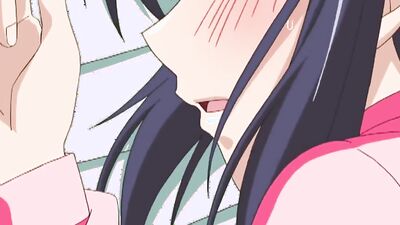 Dirty cartoon of a cute anime babe getting licked and pounded