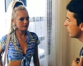 Tempting German blonde MILF enjoys outdoors fuck