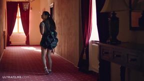 ULTRAFILMS, Naked Guy with a Huge Dick Fucks Three Girls