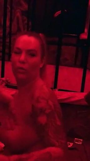 German Pornstar Babe Kira Knight Fucked by Guys in Redlight