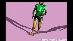 Busty Cyber Bunny Teases Gamer into VR Passion Overload