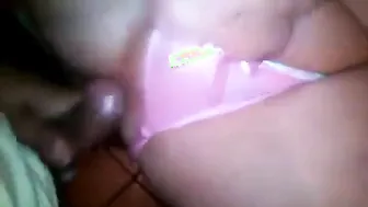 Amateur twink bareback fuck with cumshot finish