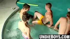 Sucking Cocks Through Underwear Then Fuck