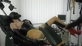 Helpless Rubber Patient Gets Anal And Pussy Treatment While Doctors Examination