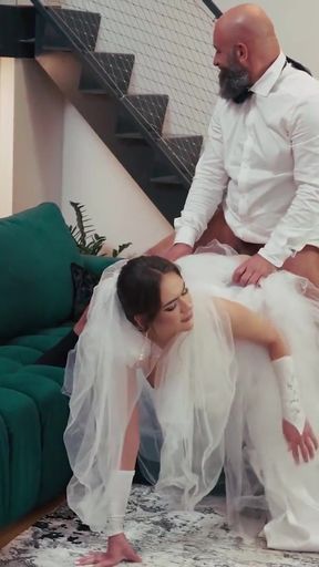 BRIDE4K. Finally I am FUCKED at my wedding   Clip 2