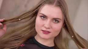 Big Cock Fuck Ass Blonde Ester Light with Gape and Anal Creampie VG380