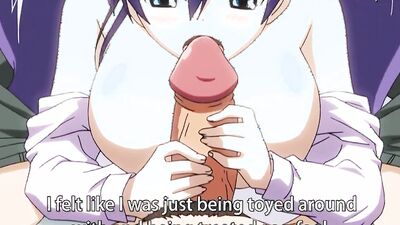 Cute anime babe gets her juicy cunt destroyed with dude's huge dong