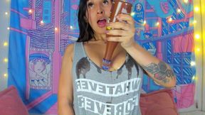 Do you like to see how the OIL drips down my TITS?