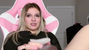 I love creaming all over this HUGE 11 inch BBC