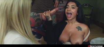 Beautiful hookers sex soul-stirring clip