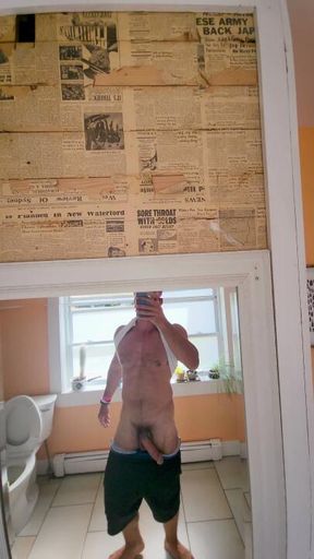 Throbbing Dick Urged a Roadside Pit Stop Jerk Off 😈