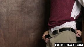 FatherXXX.com - Brunette seminarian's love for rough altar sex