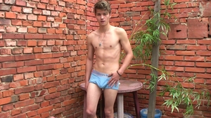 EastBoys - Very slim Luis and Andre cumshot sex scene