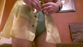 Me in plastic underwear
