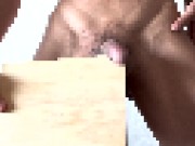 Masturbation on a chopping board