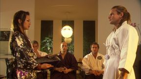 Well hung Samurai scores with his pretty Asian wife