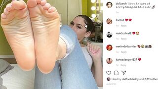 Dollzarch Caramel Black Toes Bae Toes Bondage Review