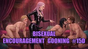 Bisexual Encouragement Gooning #15D: Corrupted Desires (Animated, Music, Text)