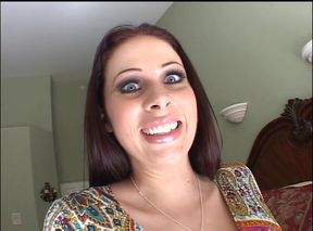 Gianna Michaels' vintage brunette allure captivates with intense, passionate group play