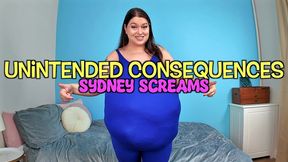 unintended consequences - your feeder sydney screams realizes that she s gained just as much weight, if not more, than you! - accidental weight gain, feederism, fattened