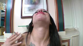 Farting Twin Showing the Vein of the Neck Lesbian Domination