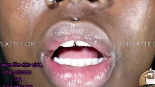 Face Bdsm JOI Make Out With Me Fantasy African Full Lips Lip Bdsm Mouth Bdsm Mouth