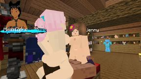 Minecraft Jenny Mod Fapcraft Jenny and Zoey Are Here to Fuck and Have a Threesome
