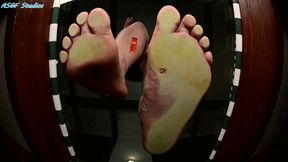 BTS - NEW MODEL! FOOT VIRGIN! Yummy Asian soles part 3 - MOV