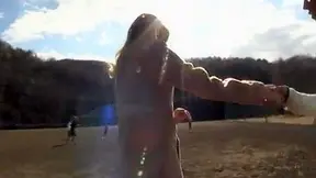 Passionate Victoria Yuki Fucked by Perverted BF Outdoors