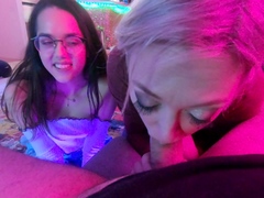 Olivia Ryder Blonde Blowjob Brunette Car Handjob