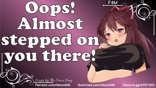 [F4M] A Giantess Takes You Home For Cuddles [Script by The Juice King] Pt 1