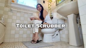 Toilet Scrubber- Watch Stella Liberty go to the Bathroom