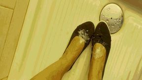 Cum on my ballet flats-MOV