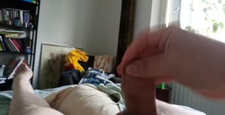 Shooting a Quick Load From My Hot Cock.