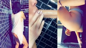 douche nue /fellation/branlette /masturbation