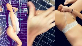 douche nue /fellation/branlette /masturbation