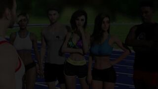 INTERTWINED #69 • Goddess girls inside tight outfits comparing hooters